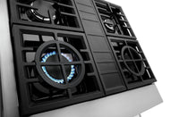 KitchenAid 30'' 4-Burner Commercial-Style Gas Range Top - KCGC500JSS - Range Top in Stainless Steel