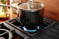 KitchenAid 30'' 4-Burner Commercial-Style Gas Range Top - KCGC500JSS - Range Top in Stainless Steel