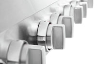 KitchenAid 48'' 6-Burner Commercial-Style Gas Range Top with Griddle - KCGC558JSS - Range Top in Stainless Steel