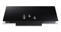 Samsung 30" 4-Element Electric Cooktop with Knob Controls - Black - NZ30FG5332RKAA | Surface de cuisson électrique Samsung de 30 po à 4 éléments avec commandes à boutons - noire - NZ30FG5332RKAA | NZ30FG53
