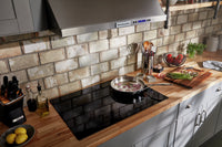 KitchenAid 30" Electric Cooktop with Touch-Activated Controls - KCES950KBL