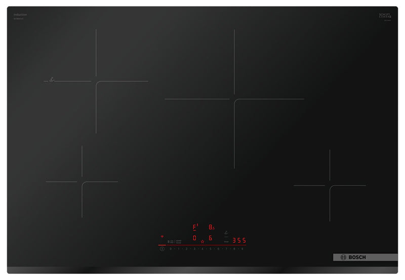 Bosch 30" 800 Series 4-Burner Induction Cooktop - Black - NIT8061UC | Surface de cuisson à induction Bosch de série 800 de 30 po à 4 brûleurs - NIT8061UC | NIT8061C