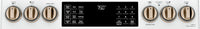 Café 6.7 Cu. Ft. Smart Front-Control Double Oven Electric Range - CES750P4MW2