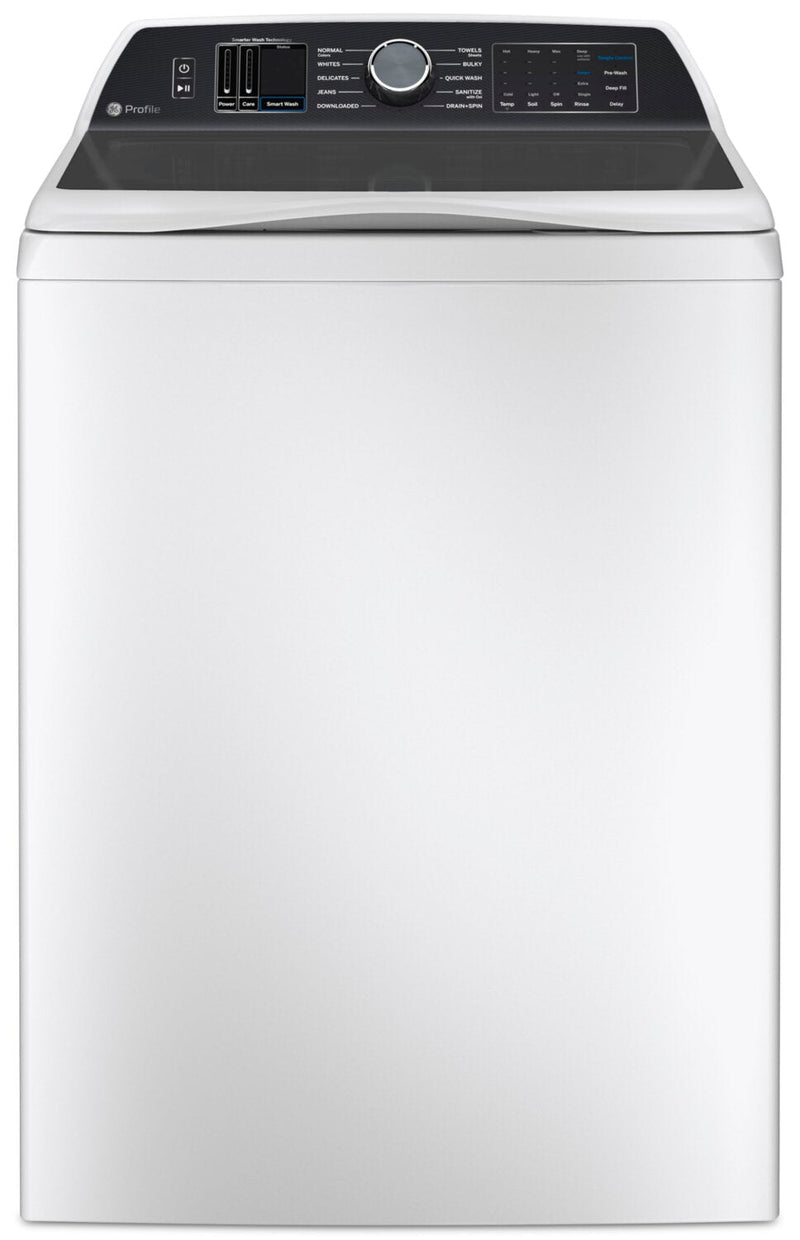 GE Profile 6.2 Cu. Ft. Top-Load Washer with Smarter Wash Technology - PTW705BSTWS