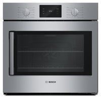 Bosch 30" 4.6 Cu. Ft. 500 Series Electric Single Wall Oven - Stainless Steel - HBL5455RUC | Four mural simple électrique Bosch de série 500 de 4,6 pi³ et de 30 po - acier inoxydable - HBL5455RUC | HBL5455R