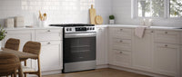 Frigidaire 5.1 Cu. Ft. Front-Control Gas Range with Quick Boil - FCFG3062AS