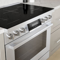 Bosch 800 Series 3.7 Cu. Ft. Electric Induction Range - HIS8655C