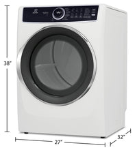 Electrolux 8 Cu. Ft. Front-Load Electric Dryer - ELFE753CAW