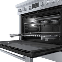 Bosch 800 Series 3.4 Cu. Ft. Industrial-Style Freestanding Gas Range - HGS8655UC