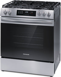 Frigidaire 5.1 Cu. Ft. Front-Control Gas Range with Quick Boil - FCFG3062AS