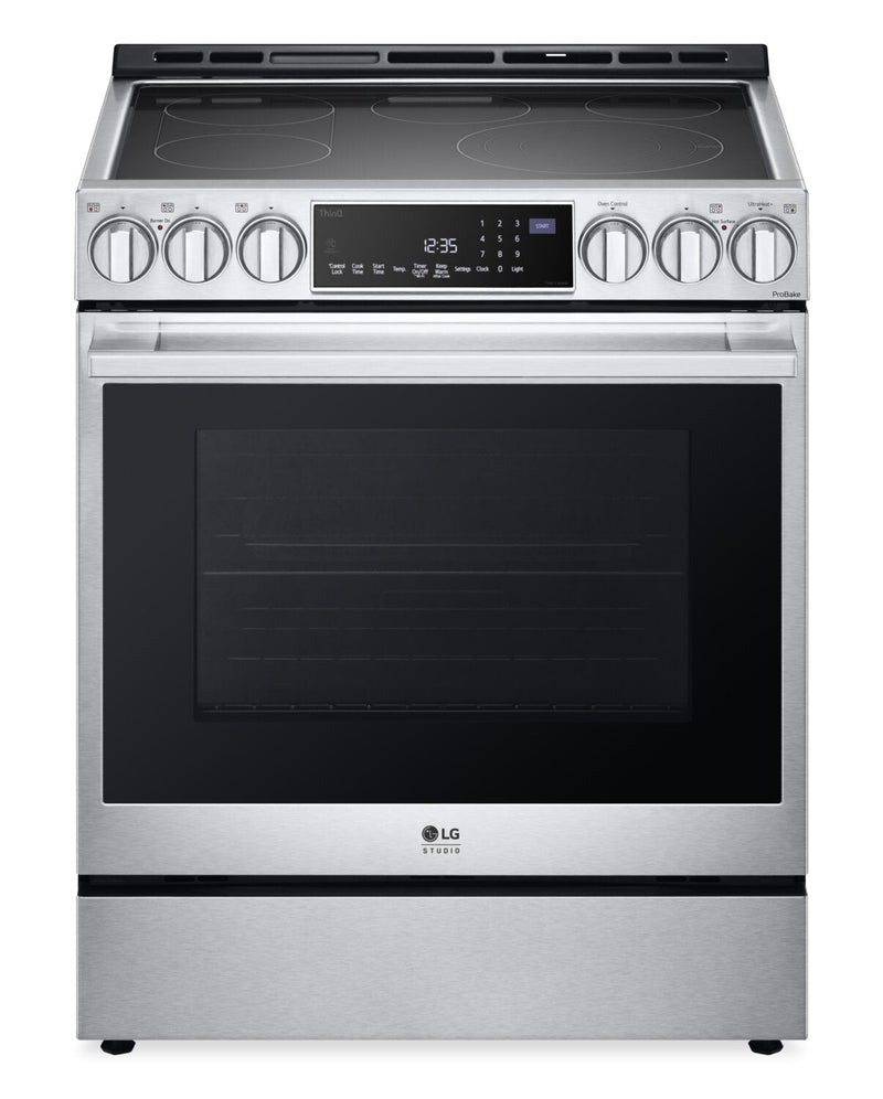 LG STUDIO 6.3 Cu. Ft. InstaView® Electric Slide-In Range - LSES6338F