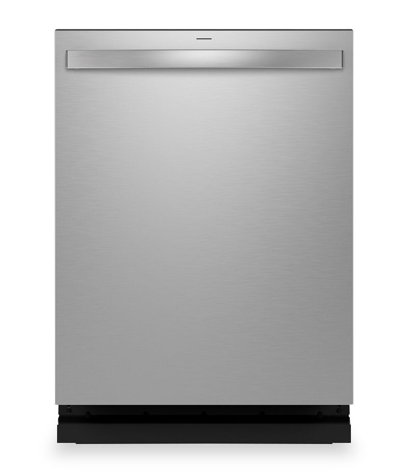 GE 24" 45 dBA Top Control Dishwasher - Fingerprint Resistant Stainless Steel - PDT705SYWFS | Lave-vaisselle GE de 24 po et de 45 dBA avec commandes sur le dessus - acier inoxydable résistant aux traces de doigts - PDT705SYWFS