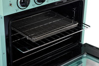 Classic Retro by Unique 30" 3.9 Cu. Ft. Induction Range - Ocean Mist Turquoise - UNQ-30CR IC T | Cuisinière à induction Classic Rétro par Unique de 30 po et de 3,9 pi3 - turquoise brume marine - UNQ-30CR IC T | UNQ30ICT