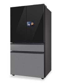 Samsung 36" 29 Cu. Ft. Bespoke French-Door Refrigerator with AI Home Screen - RF90F29BECRAA | Réfrigérateur BESPOKE Samsung de 29 pi³ et de 36 po à portes françaises avec écran AI Home - RF90F29BECRAA | RF90F29A