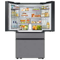 Samsung 36" 29 Cu. Ft. Bespoke French-Door Refrigerator with AI Home Screen - RF90F29BECRAA | Réfrigérateur BESPOKE Samsung de 29 pi³ et de 36 po à portes françaises avec écran AI Home - RF90F29BECRAA | RF90F29A