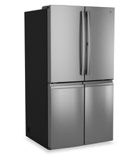 GE Profile 36" 28.4 Cu. Ft. French-Door Refrigerator - Fingerprint Resistant Stainless Steel - PAD28BYTFS | Réfrigérateur GE de 28,4 pi3 et de 36 po à portes françaises - acier inoxydable résistant aux traces de doigts - PAD28BYTFS