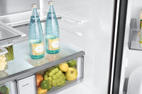 Samsung 36" 23 Cu. Ft. Bespoke Counter-Depth French-Door Refrigerator with AI Home Screen - RF90F29BECRAA | Réfrigérateur BESPOKE Samsung de 23 pi³ et de 36 po à portes françaises avec écran AI Home - RF90F23BECRAA | RF90F23B