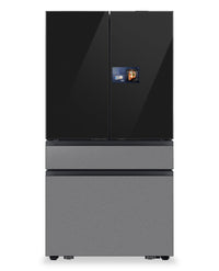 Samsung 36" 29 Cu. Ft. Bespoke French-Door Refrigerator with AI Home Screen - RF90F29BECRAA | Réfrigérateur BESPOKE Samsung de 29 pi³ et de 36 po à portes françaises avec écran AI Home - RF90F29BECRAA | RF90F29A