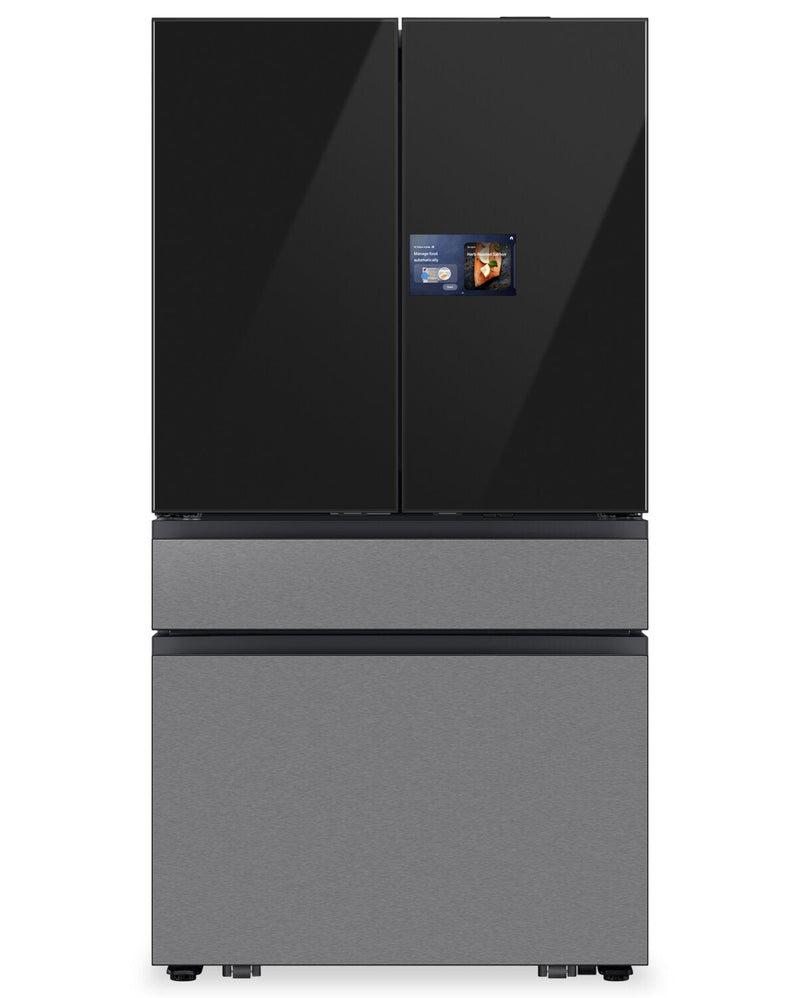 Samsung 36" 23 Cu. Ft. Bespoke Counter-Depth French-Door Refrigerator with AI Home Screen - RF90F29BECRAA | Réfrigérateur BESPOKE Samsung de 23 pi³ et de 36 po à portes françaises avec écran AI Home - RF90F23BECRAA | RF90F23B