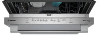 Bosch 800 Series 24'' Smart Dishwasher with Third Rack - Anti Fingerprint Stainless Steel - SHX78DM5N | Lave-vaisselle intelligent Bosch de série 800 de 24 po avec 3e panier - acier inoxydable résistant aux traces de doigts - SHX78DM5N | SHX78DMN