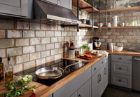 KitchenAid 36" Electric Cooktop with Touch-Activated Controls - KCES956KBL