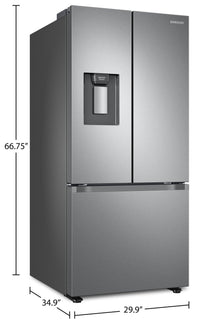 Samsung 22.1 Cu. Ft. French-Door Refrigerator - RF22A4221SR/AA