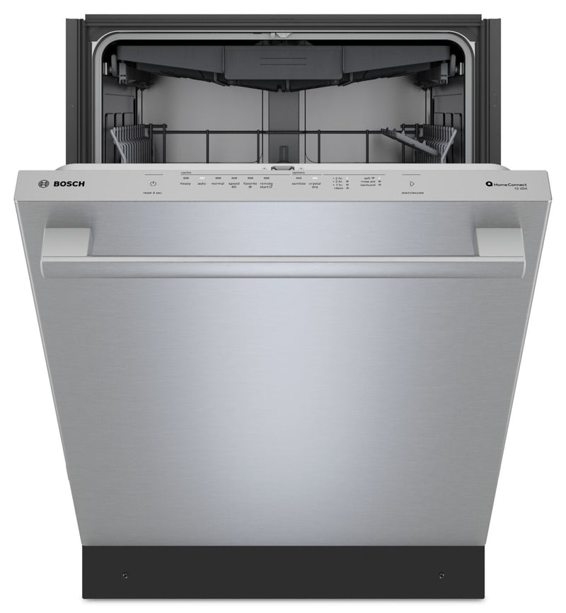 Bosch 800 Series 24'' Smart Dishwasher with Third Rack - Anti Fingerprint Stainless Steel - SHX78DM5N | Lave-vaisselle intelligent Bosch de série 800 de 24 po avec 3e panier - acier inoxydable résistant aux traces de doigts - SHX78DM5N | SHX78DMN