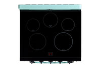 Classic Retro by Unique 30" 3.9 Cu. Ft. Induction Range - Ocean Mist Turquoise - UNQ-30CR IC T | Cuisinière à induction Classic Rétro par Unique de 30 po et de 3,9 pi3 - turquoise brume marine - UNQ-30CR IC T | UNQ30ICT