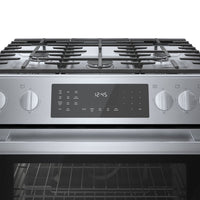 Bosch 800 Series 4.6 Cu. Ft. Dual Fuel Range with Warming Drawer - HDI8056C