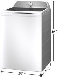 GE Profile 5.8 Cu. Ft. Top-Load Washer with Built-In Wi-Fi - PTW600BSRWS