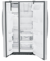 GE 23 Cu. Ft. Side-by-Side Refrigerator - GSS23GYPFS