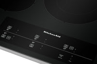 KitchenAid 30" Electric Cooktop with Touch-Activated Controls - KCES950KSS