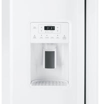 GE 23 Cu. Ft. Side-by-Side Refrigerator - GSS23GGPWW