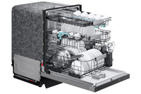 Samsung 24" 38 dBA Top-Control Dishwasher with AI Wash and Third Rack - Stainless Steel - DW90F89T0USRAA | Lave-vaisselle Samsung de 24 po et de 38 dBA avec commandes sur le dessus, nettoyage avec IA et 3e panier - DW90F89T0USRAA | DW90F89A