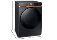 Samsung 7.5 Cu. Ft. Smart Electric Dryer with Steam Sanitize+ - DVE50BG8300VAC