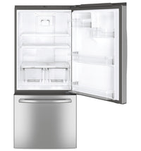 GE 20.9 Cu. Ft. Bottom-Freezer Refrigerator - GDE21DYRKFS