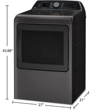 GE Profile 7.4 Cu. Ft. Smart Electric Dryer - PTD70EBMTDG