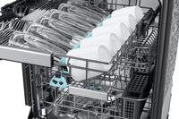 Samsung 24" 38 dBA Top-Control Dishwasher with AI Wash and Third Rack - Stainless Steel - DW90F89P0USRAA | Lave-vaisselle Samsung de 24 po et de 38 dBA avec commandes sur le dessus, nettoyage avec IA et 3e panier - DW90F89P0USRAA | DW90F89P