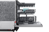 Samsung 24" 38 dBA Top-Control Dishwasher with AI Wash and Third Rack - Stainless Steel - DW90F89P0USRAA | Lave-vaisselle Samsung de 24 po et de 38 dBA avec commandes sur le dessus, nettoyage avec IA et 3e panier - DW90F89P0USRAA | DW90F89P