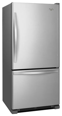 Whirlpool 22 Cu. Ft. Bottom-Mount Refrigerator - WRB322DMBM|Réfrigérateur à congélateur inférieur de 22 pi3 Whirlpool - WRB322DMBM|WRB322DBM