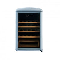 iio 30-Bottle Freestanding Retro Wine Cooler - IFF2-WS30-LB-V 