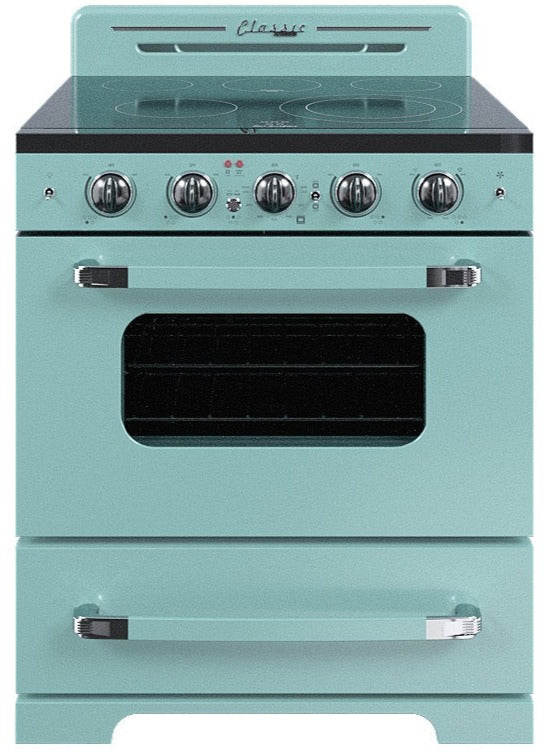 Classic Retro By Unique 30" Convection Electric Range - UGP-30CR EC T 