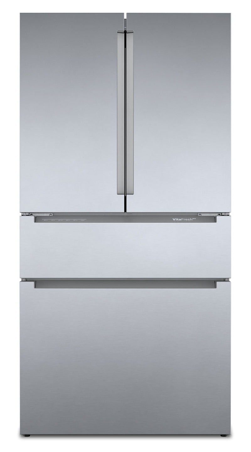 Bosch 21 Cu. Ft. 800 Series French-Door Refrigerator - B36CL80ENS - Refrigerator in Stainless Steel