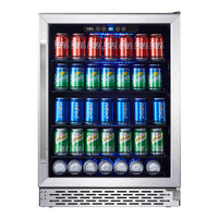 TCL 24-Inch Built-In/Freestanding Beverage Centre - B521F | Refroidisseur à boissons amovible et encastré TLC de 24 po - B521F | TCLB521F