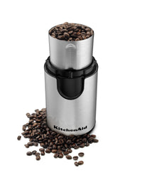 KitchenAid Blade Coffee Grinder - BCG111OB - Coffee Grinder in Onyx Black and Stainless Steel 