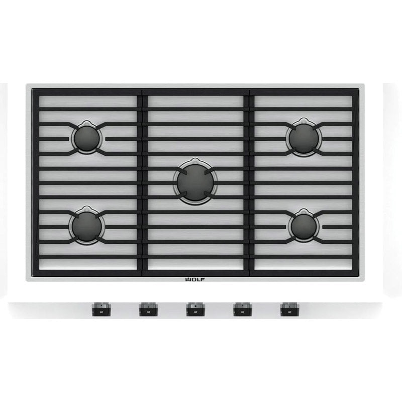 Wolf Cooktop with 5 Sealed Burners