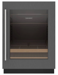 24" SubZero Designer Left Hinge Undercounter Beverage Center