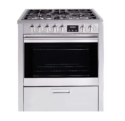 30 Inch Stainless Steel Dual Fuel Range
