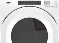 Inglis 5.0 Cu. Ft. Closet-Depth Front-Load Washer and 7.4 Cu. Ft. Electric Dryer with Intuitive Touch Controls