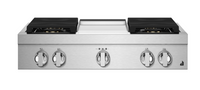 36 Inch Gas Range top with 4 Sealed Brass Burners